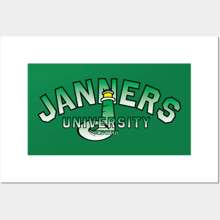 Janners University Posters and Art
